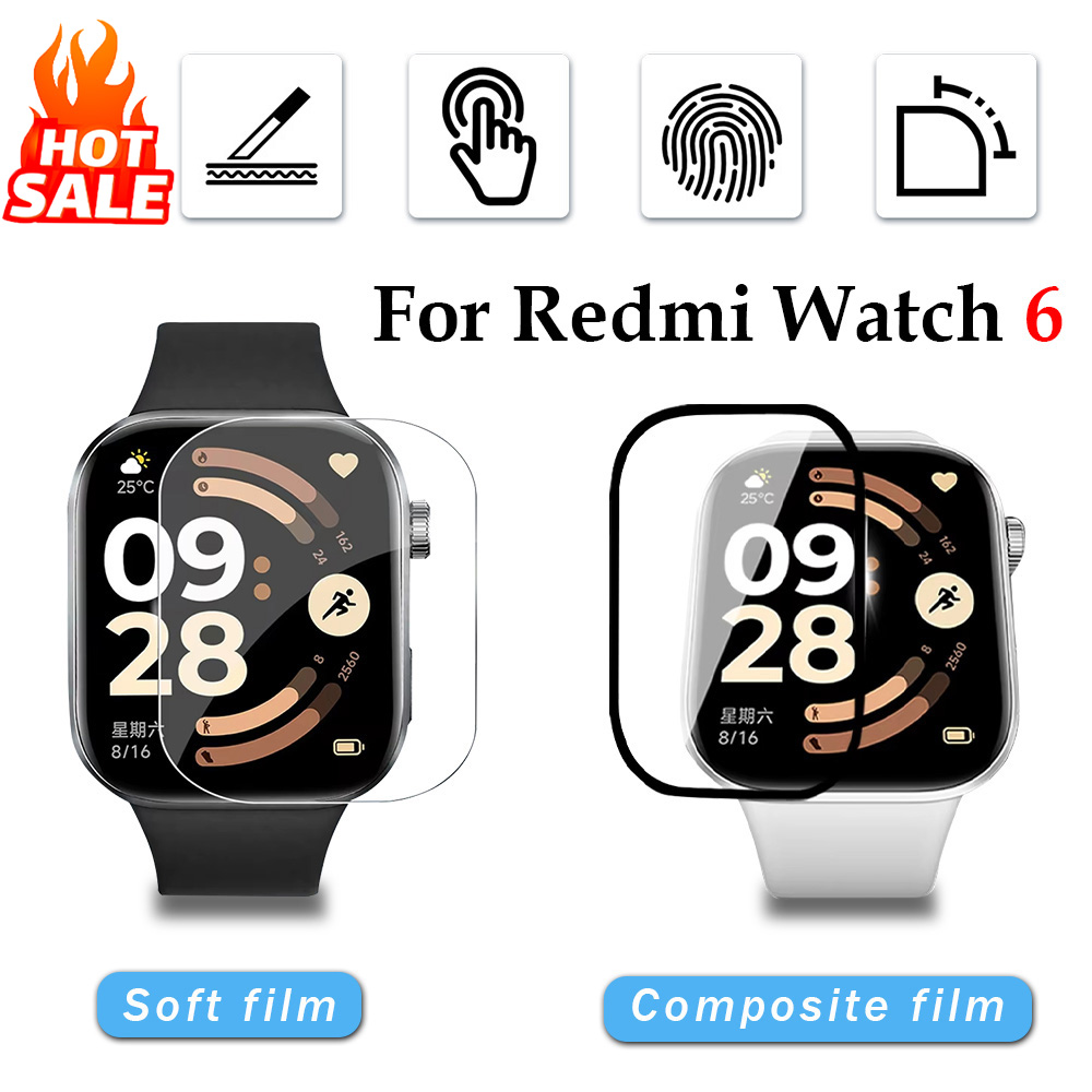 Smartwatch Watches Xiaomi - 1-5 adet yumuşak Film Xiaomi Redmi