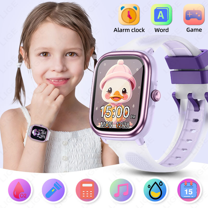 Smartwatch Watches For Kid Girl - LIGE Çocuk Akıllı Saati 1.83 inç