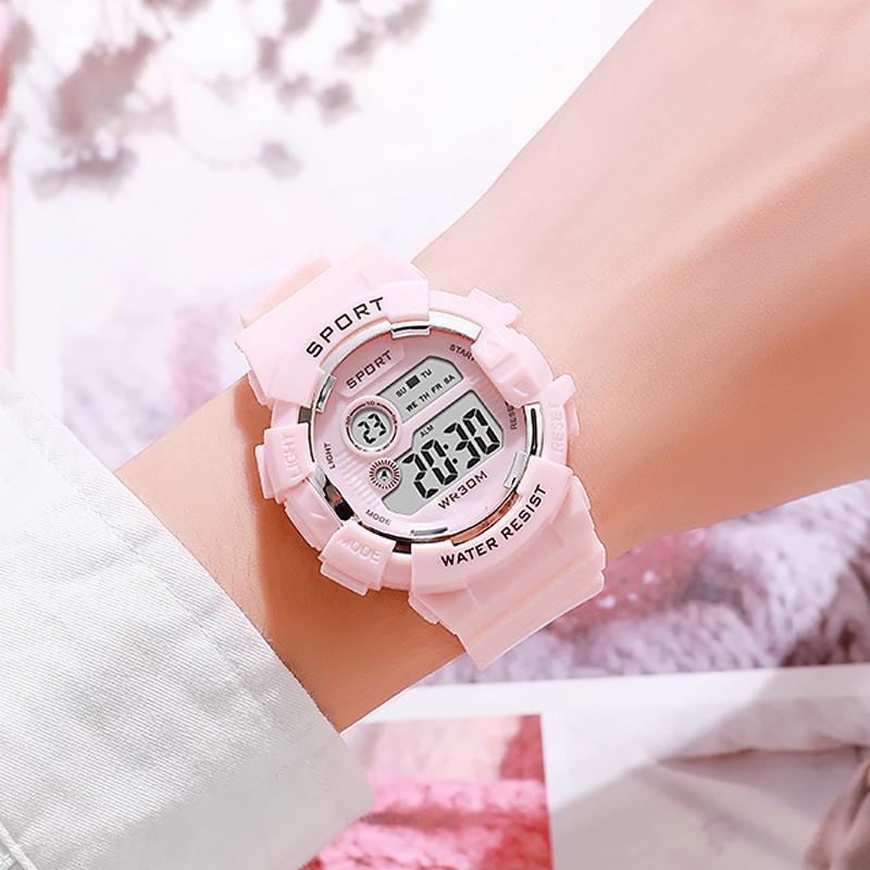 Smartwatch Watches Kids - Moda Çocuklar Saatler Aydınlık Su Geçirmez