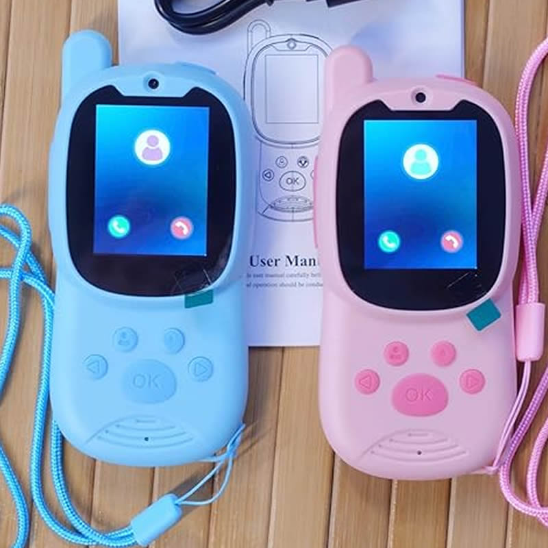 Smartwatch Watches For Kid Girl - Sevimli 2'li Paket Şarj Edilebilir Çocuk