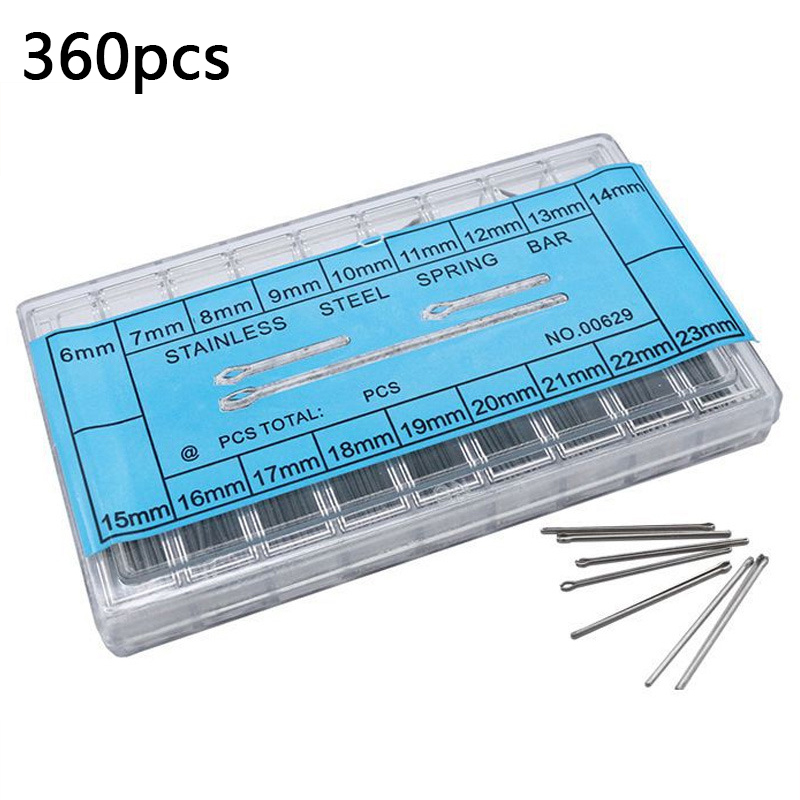 Spring Bar Tool - 360 Parça Bölünmüş Pimler Paslanmaz Çelik