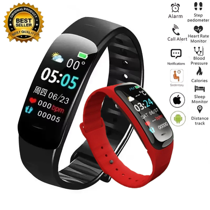 Smartwatch Sports Watches For Women - C1 Plus akıllı saat spor takip
