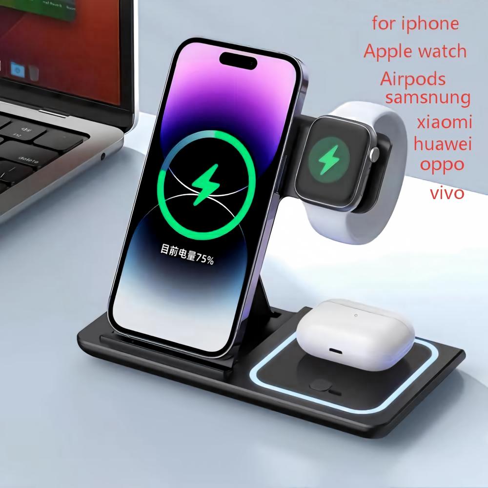 Smartwatch Watches Xiaomi - Kablosuz Şarj Cihazı Tutucu Standı 3'ü