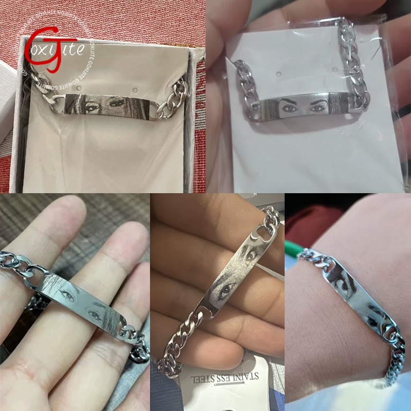Smartwatch Sports Watches For Men - Goxijite Kişiselleştirilmiş Gözler Fotoğraf Bilezik Kadın
