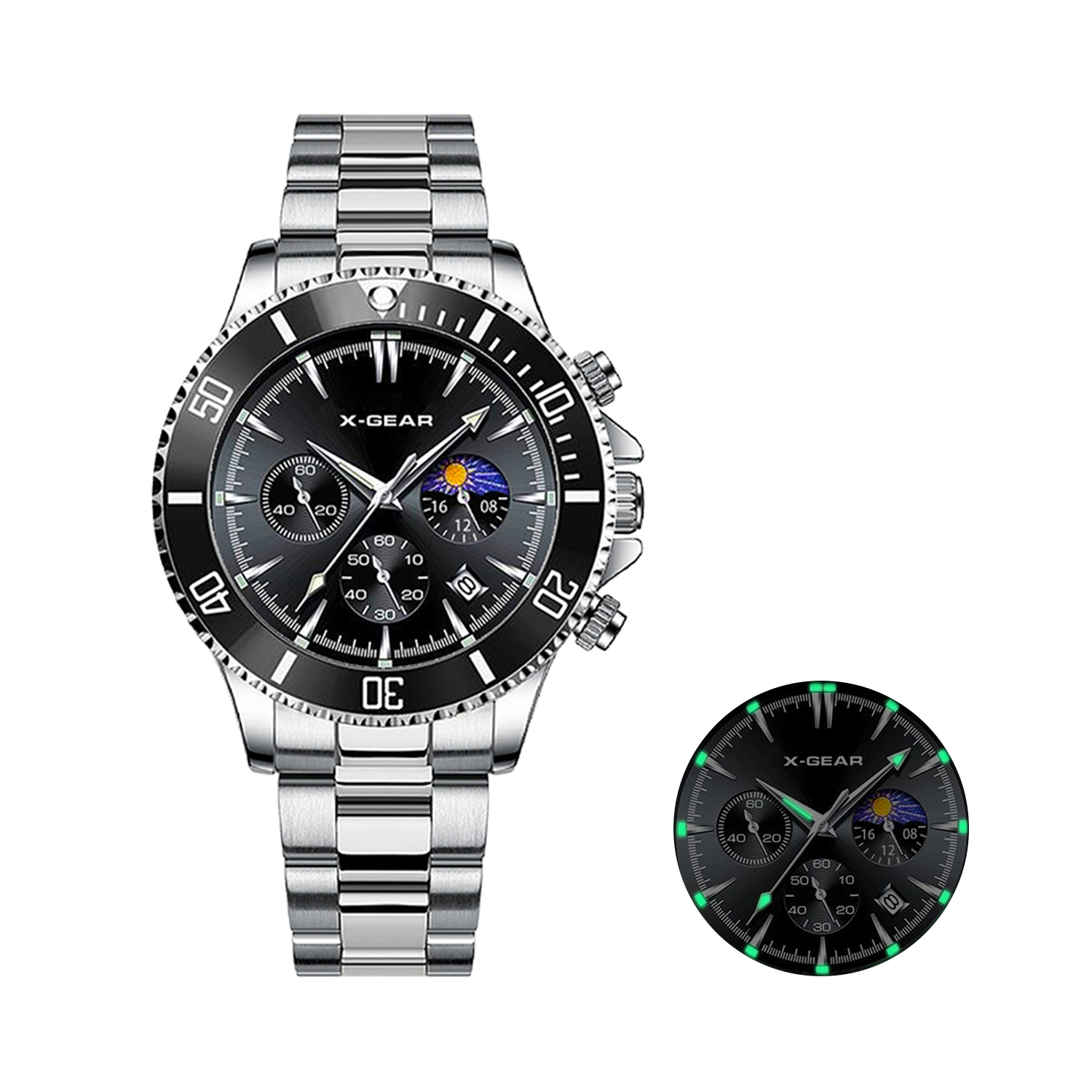 Xwatch Smartwatch - X-GEAR Moda Takvimli Erkek Kuvars Saat