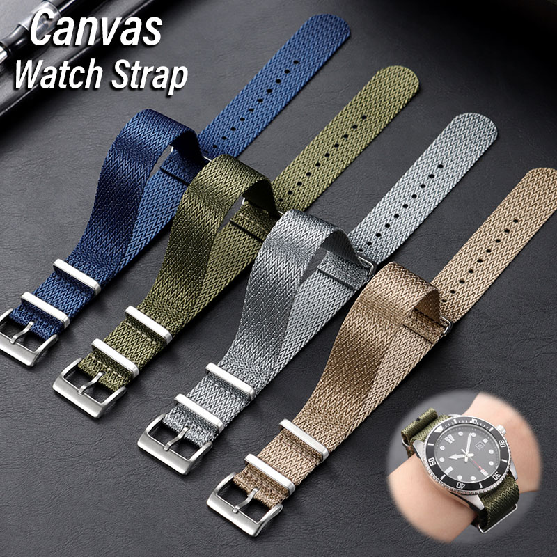 Seiko Watches Smartwatch - Kanvas Naylon saat kayışı 18mm 20mm