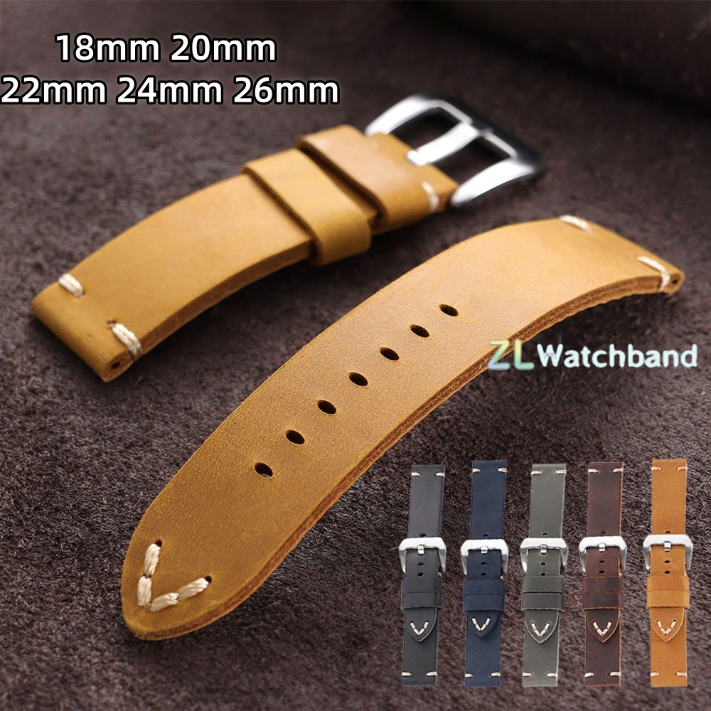 Seiko Watches Smartwatch - Vintage inek derisi saat kayışı 18mm