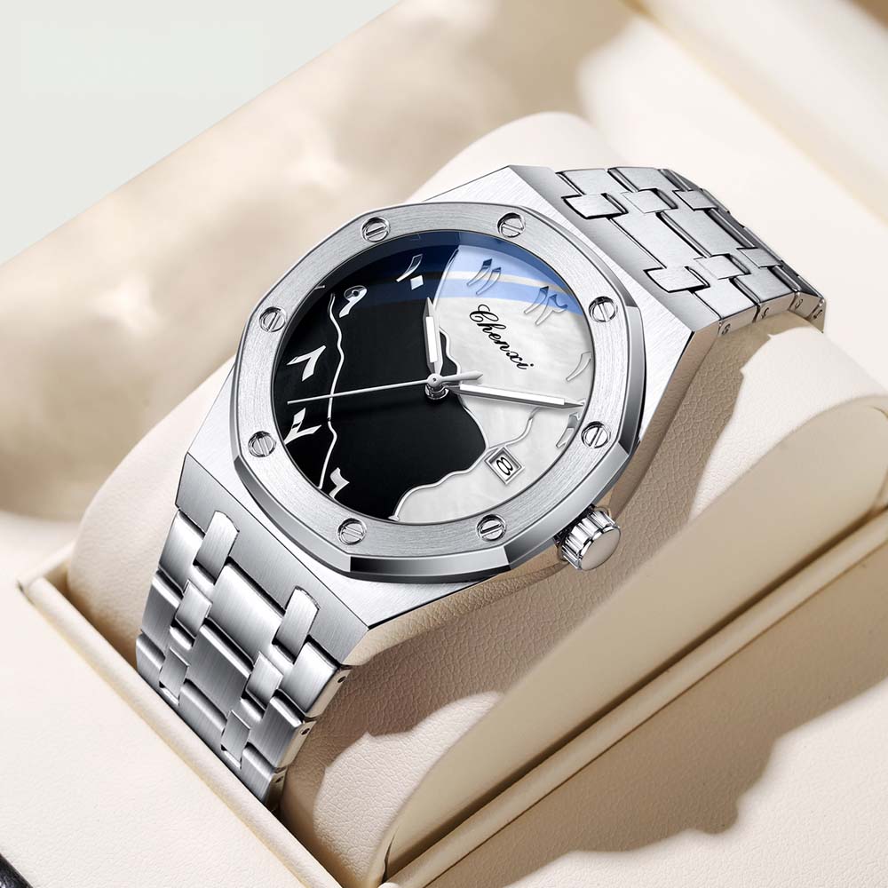 Smartwatch New Watches For Men - CHENXI Yeni Erkek Saati Arapça Kadranlı