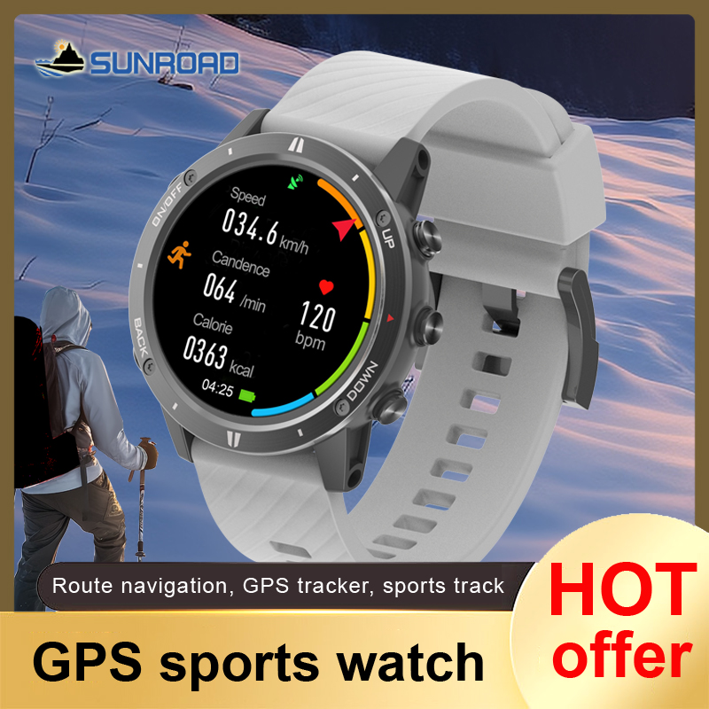 Smartwatch New Watches For Men - 2024 yeni Sunroad GPS spor saat