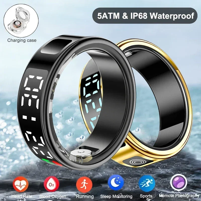 Smartwatch Sports Watches For Men - Akıllı Yüzük Erkekler Kadınlar Için Çok