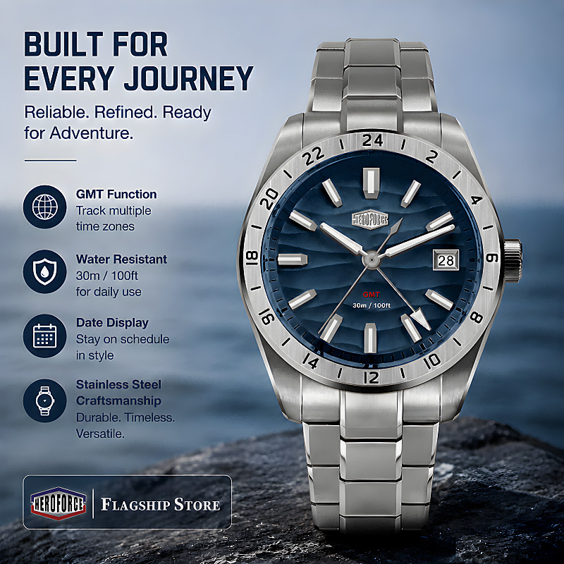 Smartwatch New Watches For Men - HEROFORCE Yeni Su Geçirmez Aydınlık Kuvars