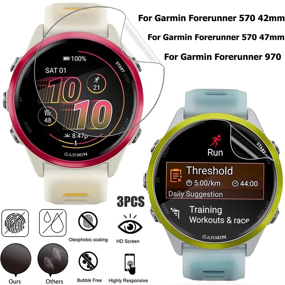 1-3 adet hidrojel filmi Garmin - Xwatch Smartwatch incelemesi ve fiyatı
