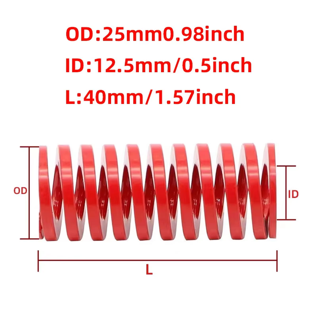 2 adet 25mm kırmızı yay, araba - Spring Bar Tool incelemesi ve fiyatı