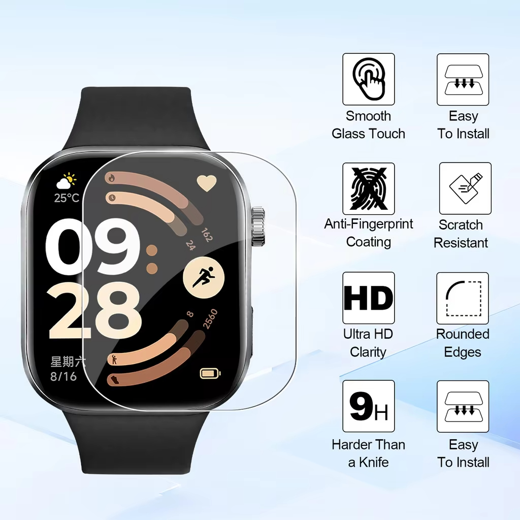 1-5 adet yumuşak Film Xiaomi R - Smartwatch Watches Xiaomi incelemesi ve fiyatı