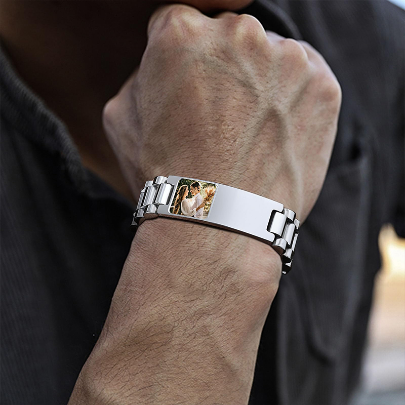Özel Resim Metin Bilezik saat  - Smartwatch Sports Watches For Men incelemesi ve fiyatı