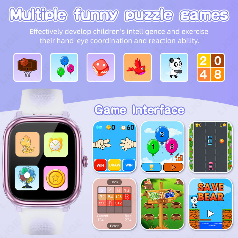 LIGE Çocuk Akıllı Saati 1.83 i - Smartwatch Watches For Kid Girl incelemesi ve fiyatı