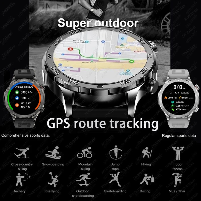 Yeni GPS Takipli Akıllı Saat E - Smartwatch New Watches For Men incelemesi ve fiyatı