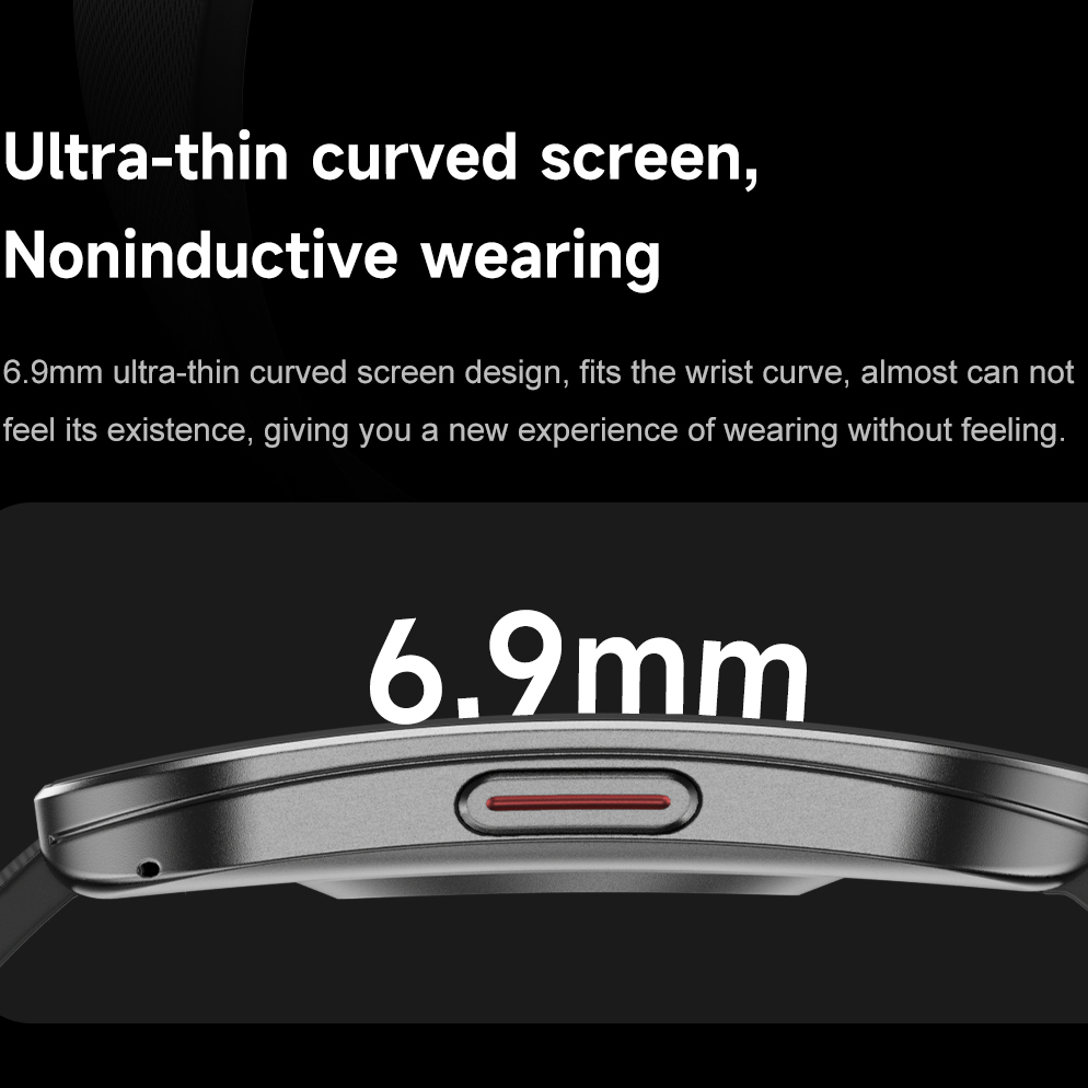 Amoled Ultra-ince Kavisli Su G - Smartwatch Sports Watches For Women incelemesi ve fiyatı
