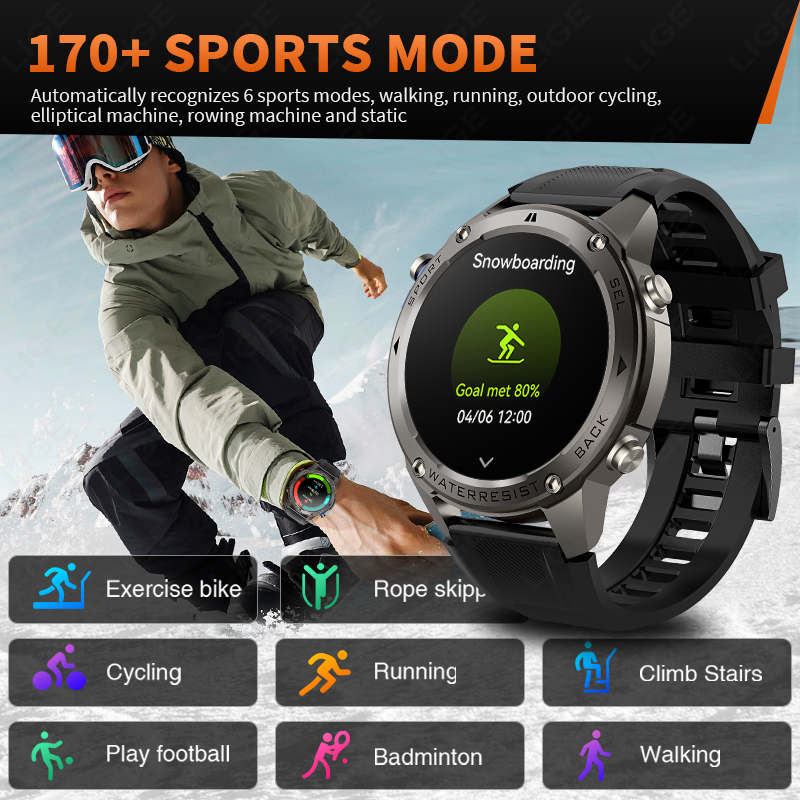 2026 Yeni Ultra Askeri Sınıf G - Smartwatch Sports Watches For Men incelemesi ve fiyatı