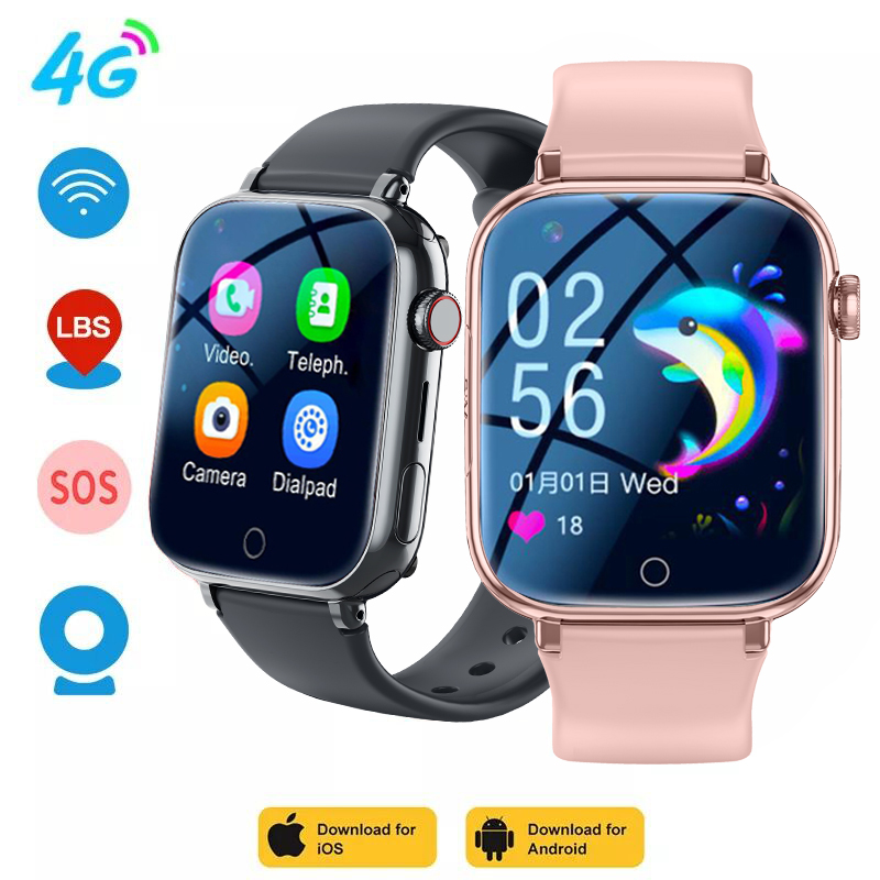 4G Akıllı Çocuk Saati LBS Konu - Smartwatch Watches Gift For Boys With Gps incelemesi ve fiyatı