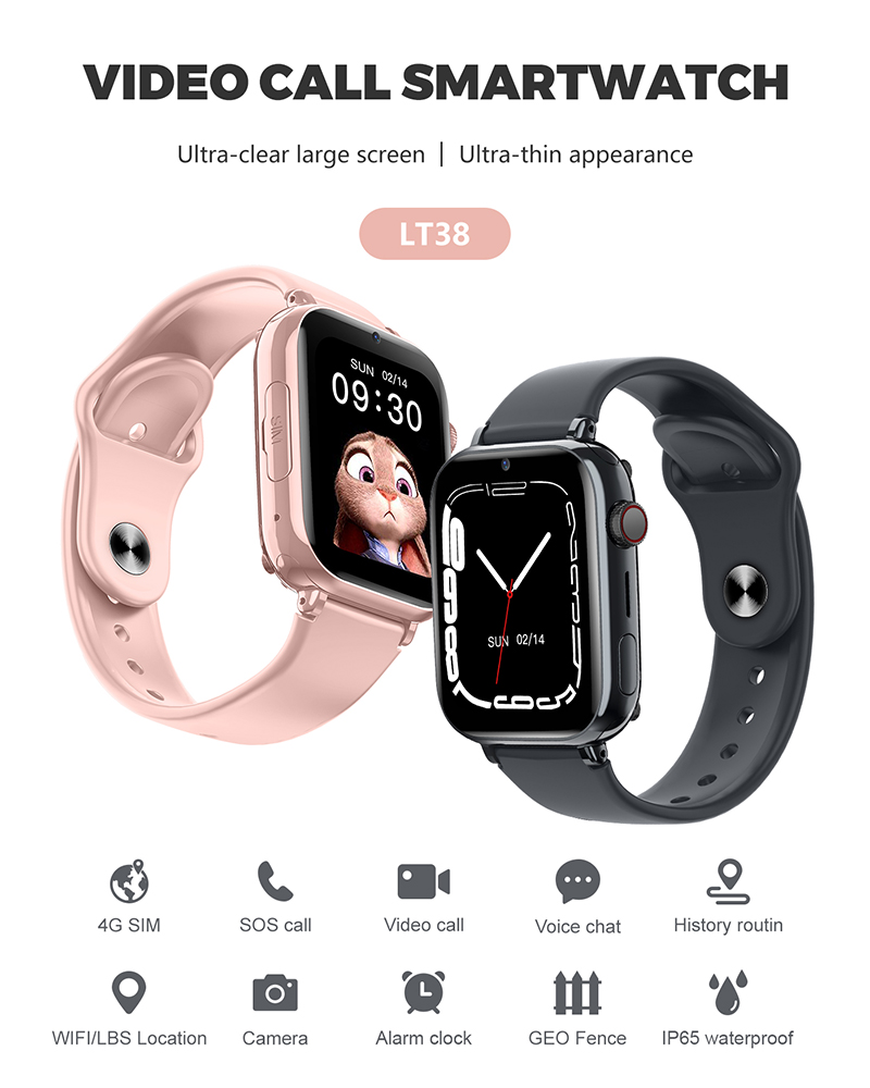4G Akıllı Çocuk Saati LBS Konu - Smartwatch Watches Gift For Boys With Gps incelemesi ve fiyatı