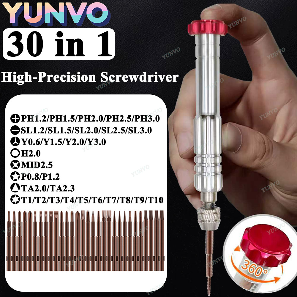 30'u 1 Arada Manyetik Hassas T - Watchmaker Screwdriver incelemesi ve fiyatı