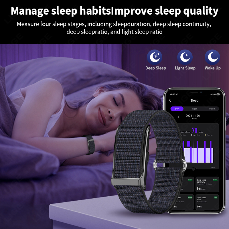 LIGE akıllı saat kalp hızı kan - Smartwatch Sports Watches For Women incelemesi ve fiyatı