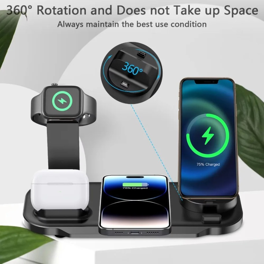7'si 1 Arada Kablosuz Şarj Sta - Smartwatch Watches Xiaomi incelemesi ve fiyatı