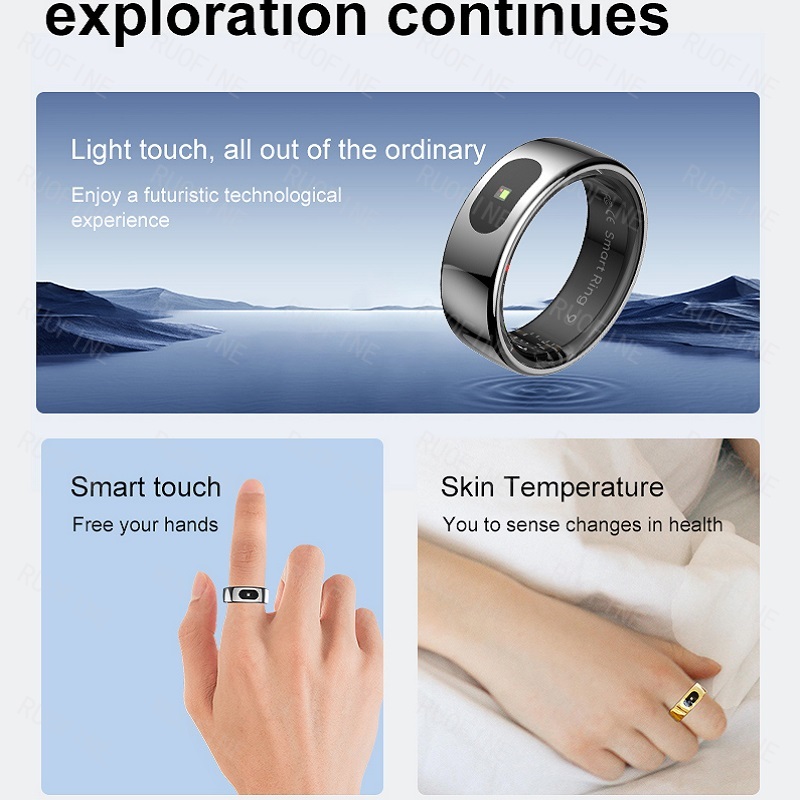 Yüzük R08 Qring Kadın Erkek Me - Smartwatch Sports Watches For Men incelemesi ve fiyatı