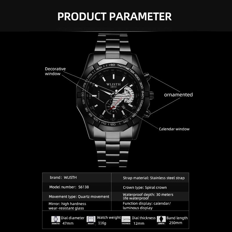 Lüks Marka Erkek Izle Su Geçir - Smartwatch Sports Watches For Men incelemesi ve fiyatı