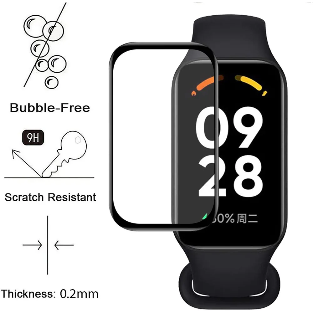 1-3 adet 3D Kompozit Film Redm - Smartwatch Watches Xiaomi incelemesi ve fiyatı