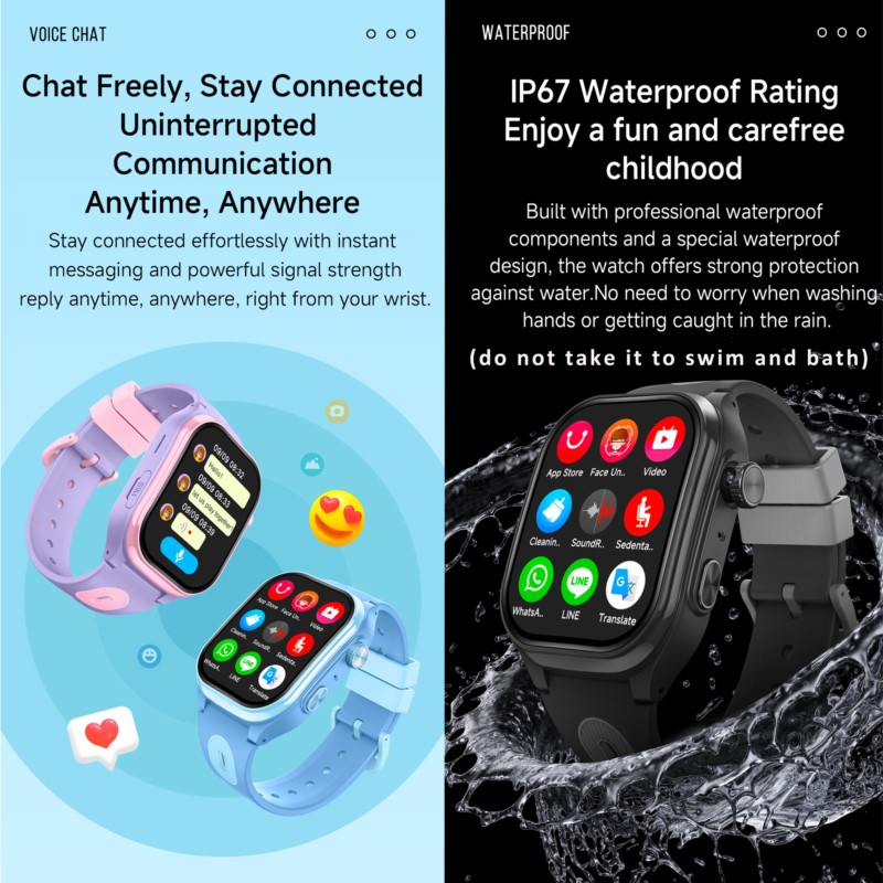 Akıllı Çocuk Saati 4G GPS WIFI - Smartwatch Watches Gift For Boys With Gps incelemesi ve fiyatı