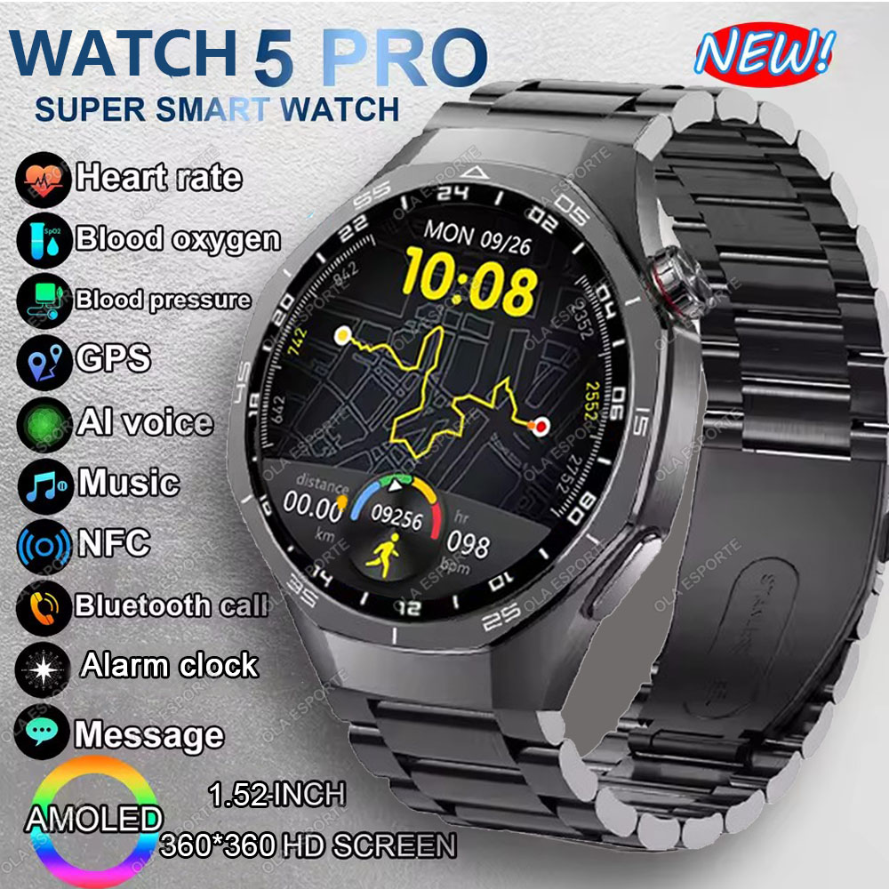 Yeni Watch 5 Pro Akıllı Saat 1 - Smartwatch Sports Watches For Women incelemesi ve fiyatı