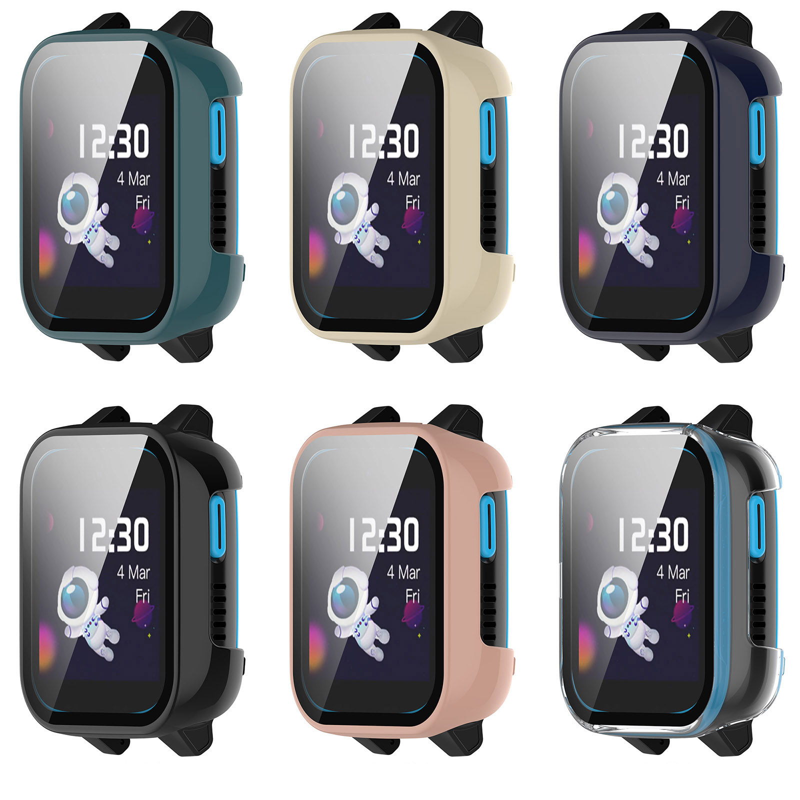 Sert Kenar Kabuk Cam Ekran Kor - Smartwatch Watches Kids incelemesi ve fiyatı