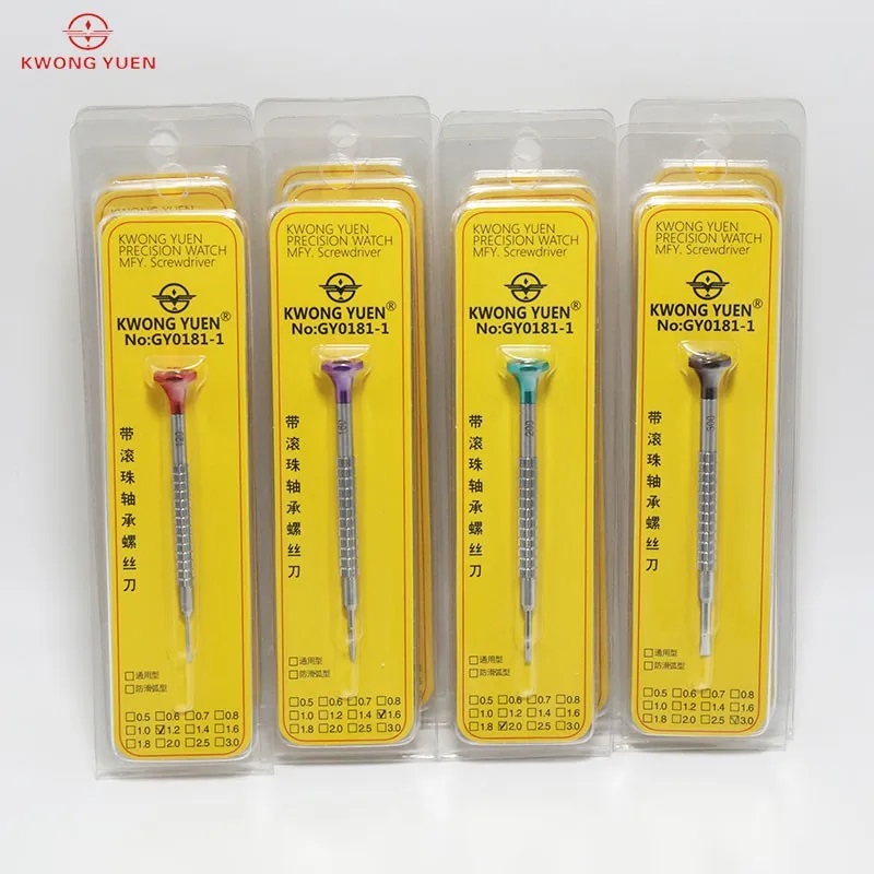 Kwong YUEN tornavidalar izle s - Watchmaker Screwdriver incelemesi ve fiyatı
