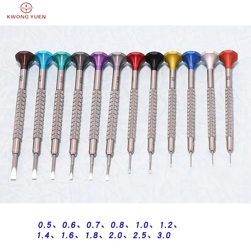 Kwong YUEN tornavidalar izle s - Watchmaker Screwdriver incelemesi ve fiyatı