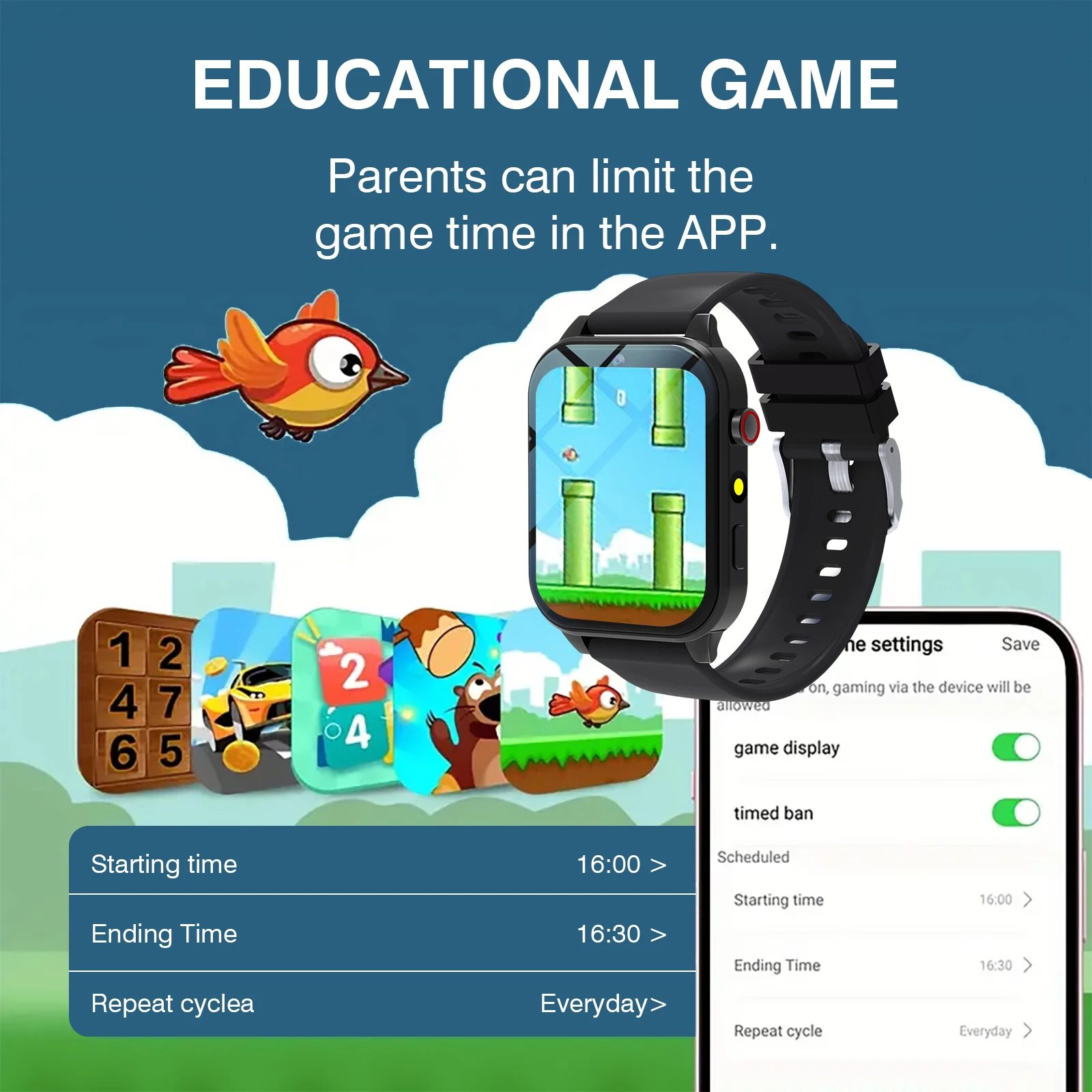 Çocuklar için akıllı saat 18 o - Smartwatch Watches Kids incelemesi ve fiyatı