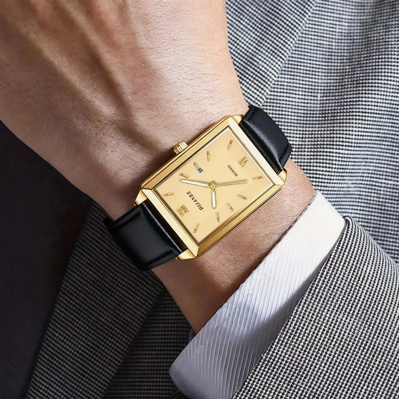 Rahat Deri Erkek Saatler Basit - Smartwatch New Watches For Men incelemesi ve fiyatı