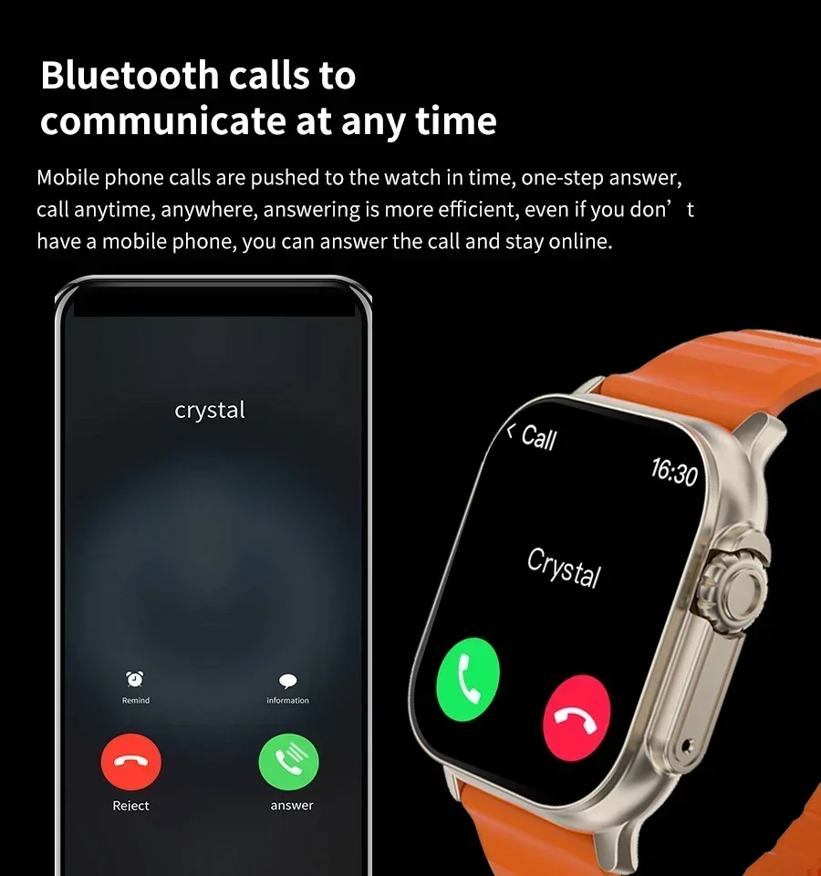 Yeni Seri 9 Watch PK HK8 PRO M - Smartwatch New Watches For Men incelemesi ve fiyatı