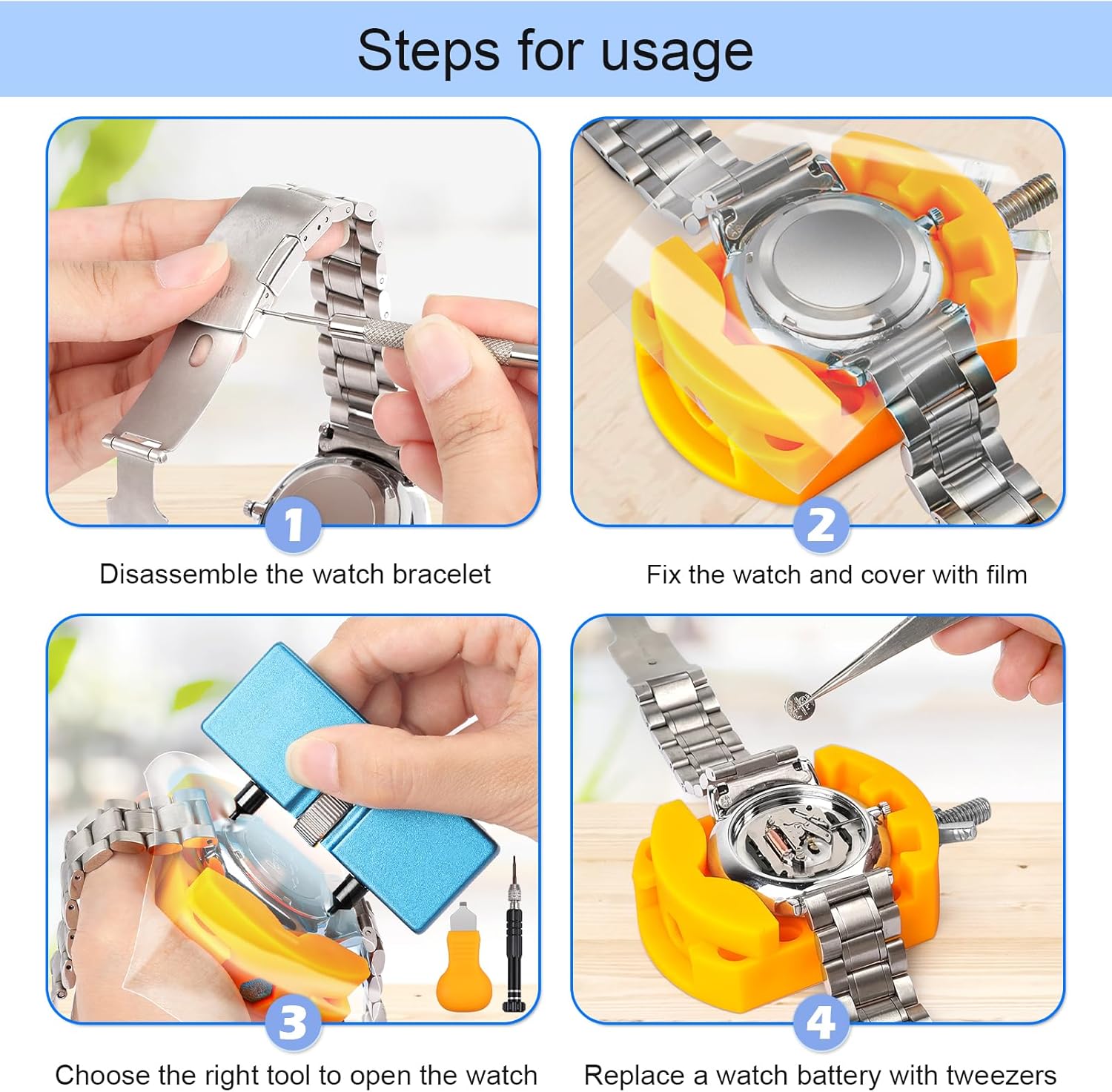 32 adet İzle pil değiştirme ki - Watchmaker Screwdriver incelemesi ve fiyatı