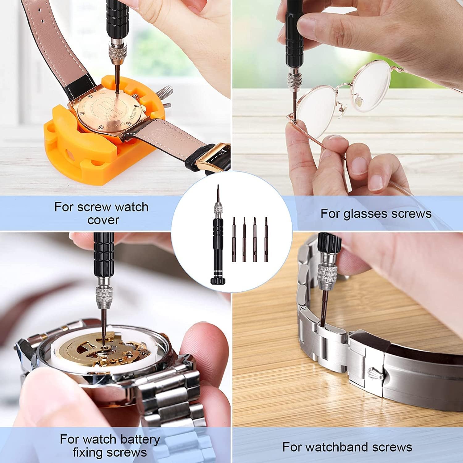 32 adet İzle pil değiştirme ki - Watchmaker Screwdriver incelemesi ve fiyatı