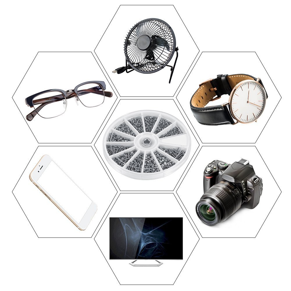 240/600 adet küçük vida somunu - Watchmaker Screwdriver incelemesi ve fiyatı