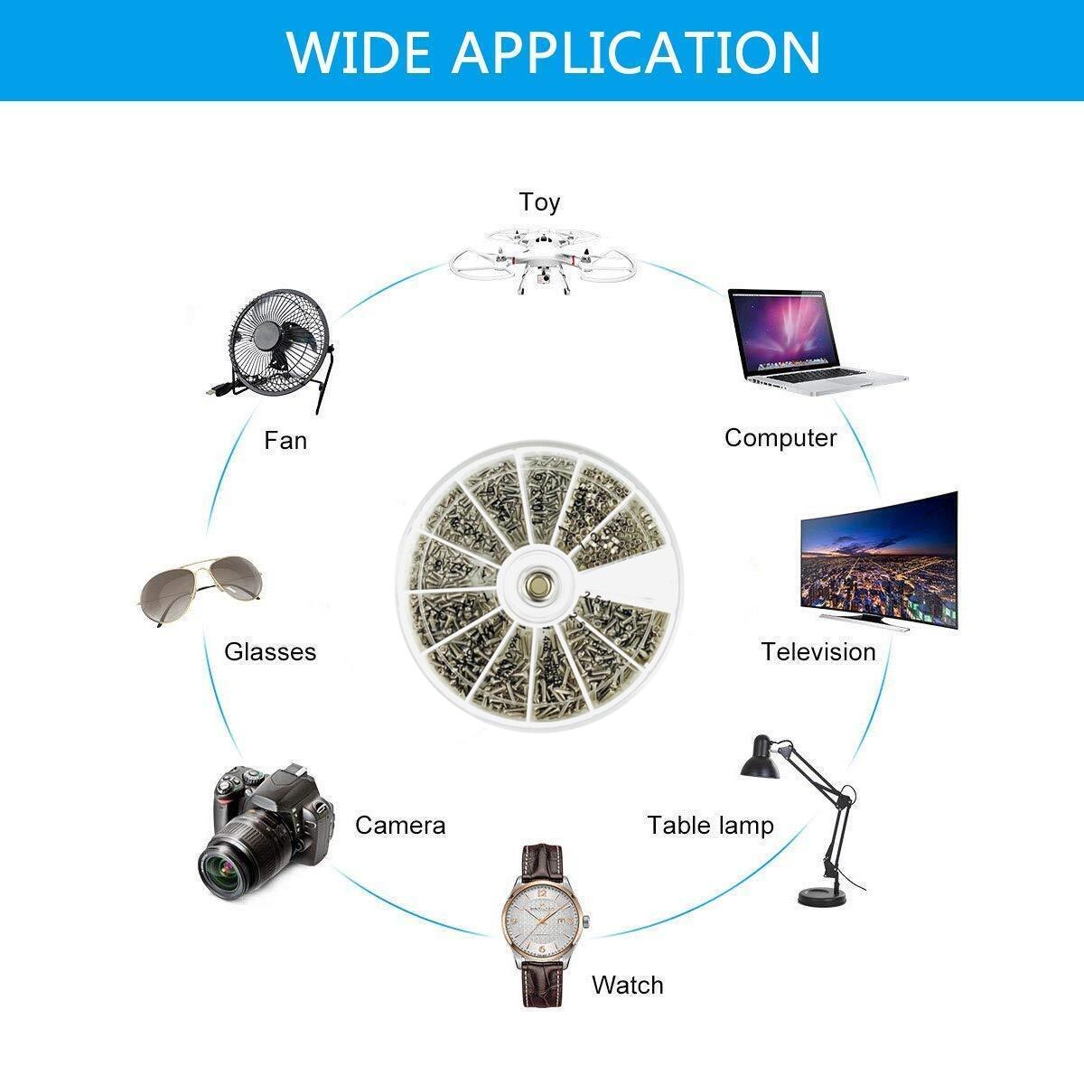 240/600 adet küçük vida somunu - Watchmaker Screwdriver incelemesi ve fiyatı