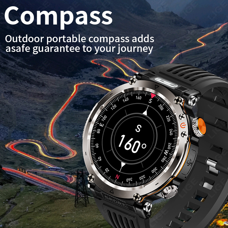 Yeni Askeri Açık Hava Akıllı S - Smartwatch New Watches For Men incelemesi ve fiyatı