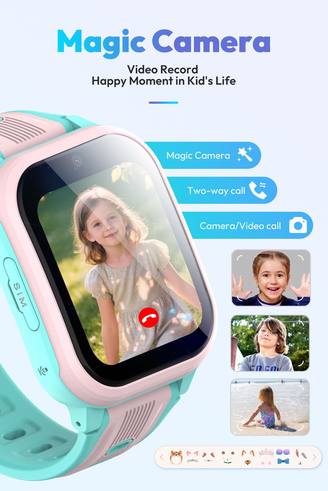 KT41 Akıllı Saat - 4G Telefonl - Smartwatch Watches Gift For Boys With Gps incelemesi ve fiyatı