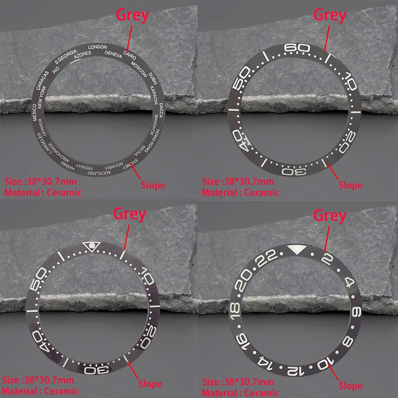 38*30.7mm İmitasyon Meteorit G - Watch Bezel Insert incelemesi ve fiyatı