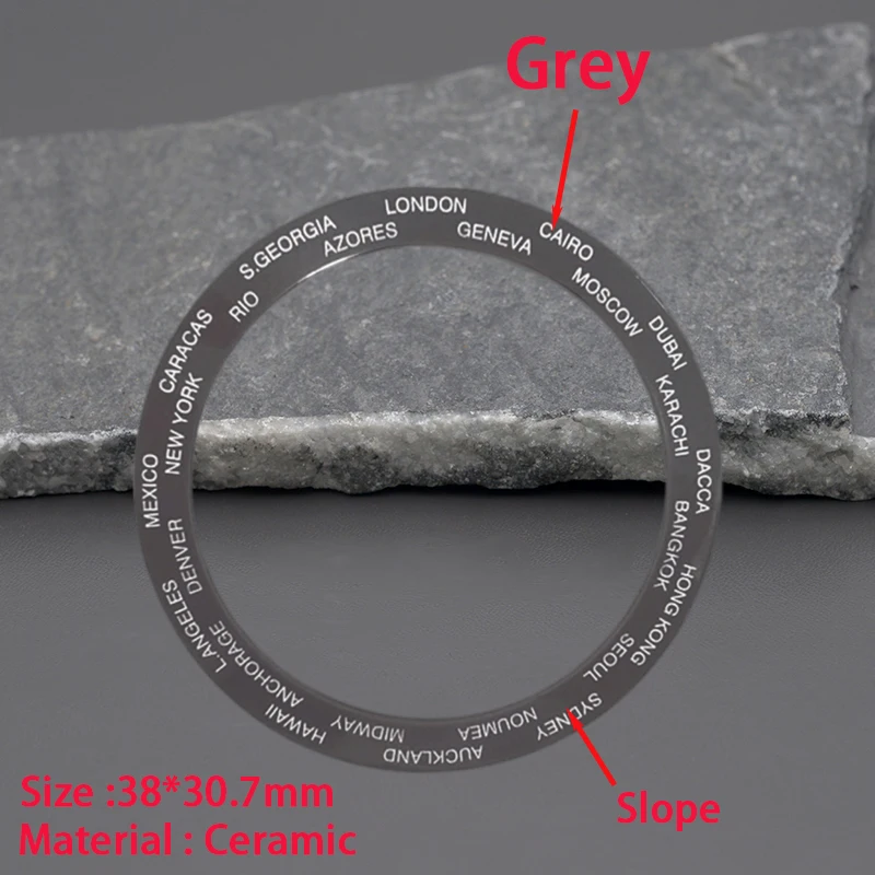38*30.7mm İmitasyon Meteorit G - Watch Bezel Insert incelemesi ve fiyatı
