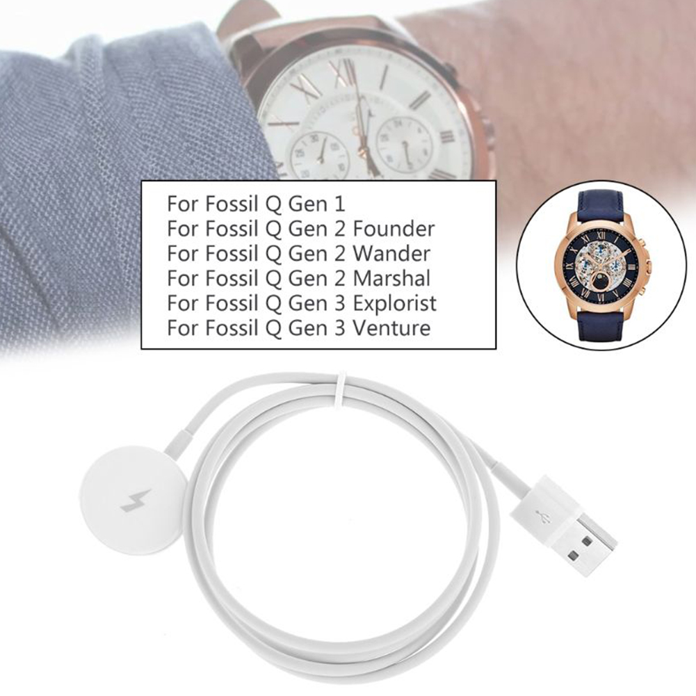 Saat şarj kablosu USB şarj sta - Fossil Watches Smartwatch Gen 3 incelemesi ve fiyatı